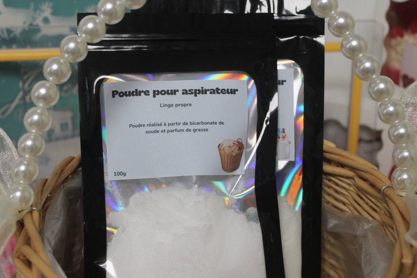 Poudre pour aspirateur Linge propre