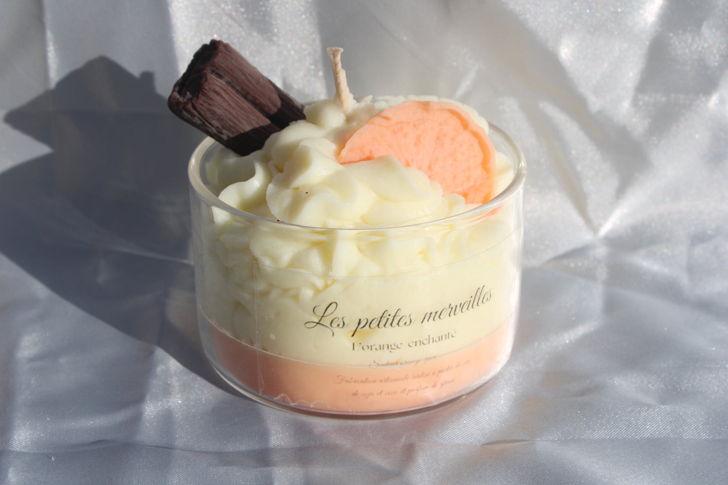 Bougie orange épicé