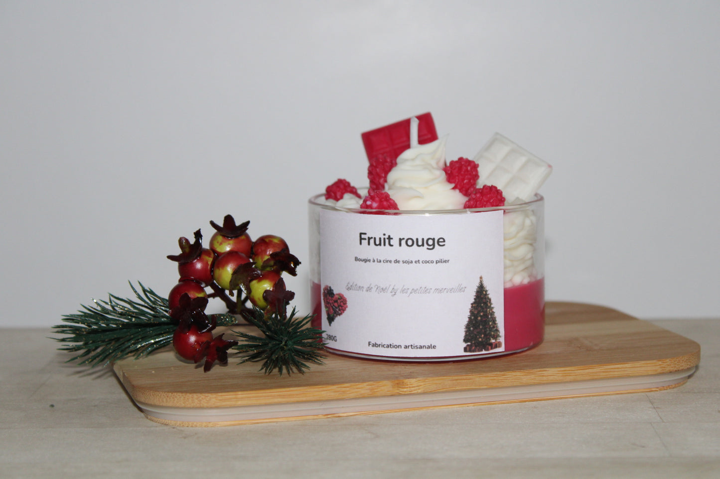 Bougie Fruit rouge
