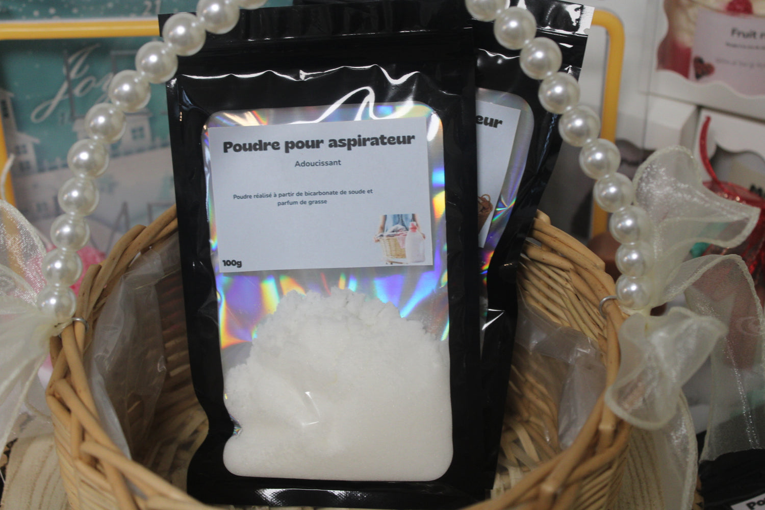 Poudre pour aspirateur