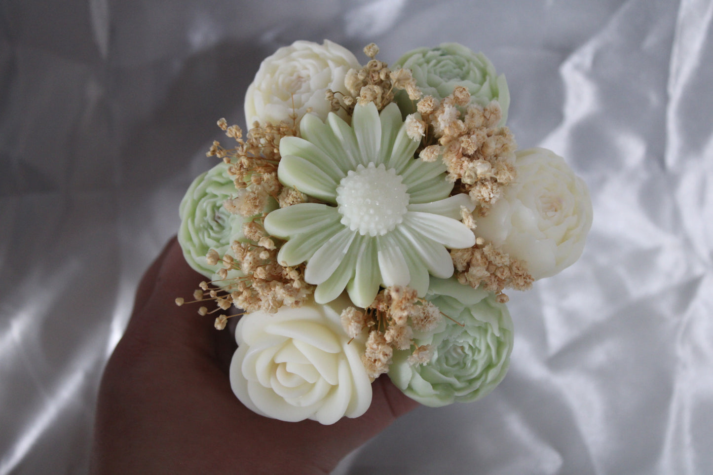 Bouquet parfumé Monoi pêche