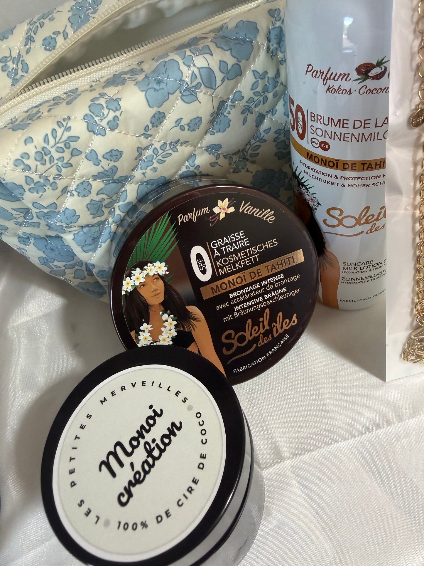 Coffret bronzage à la maison