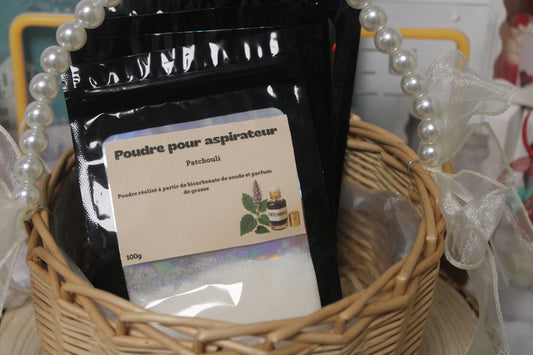 Poudre pour aspirateur patchouli