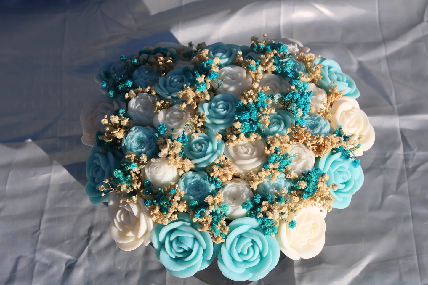 💎✨ Éclat Azur – Bouquet Floral Senteur Savon de Marseille ✨💎