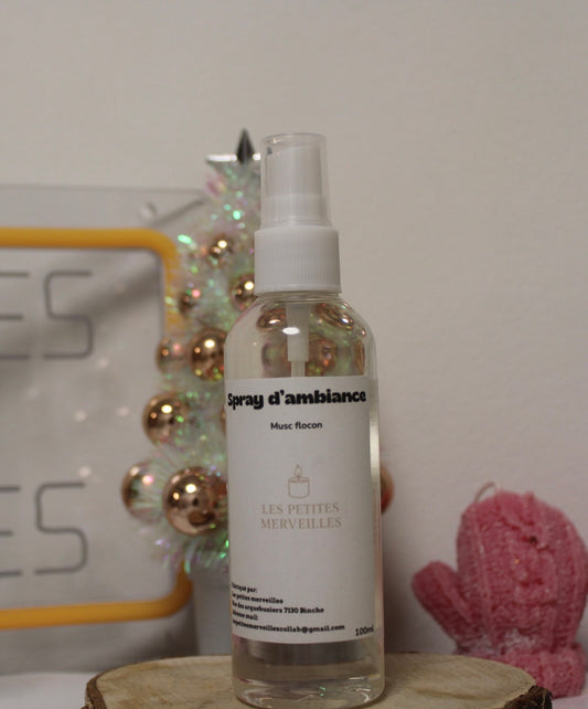 Spray d’ambiance musc flocon