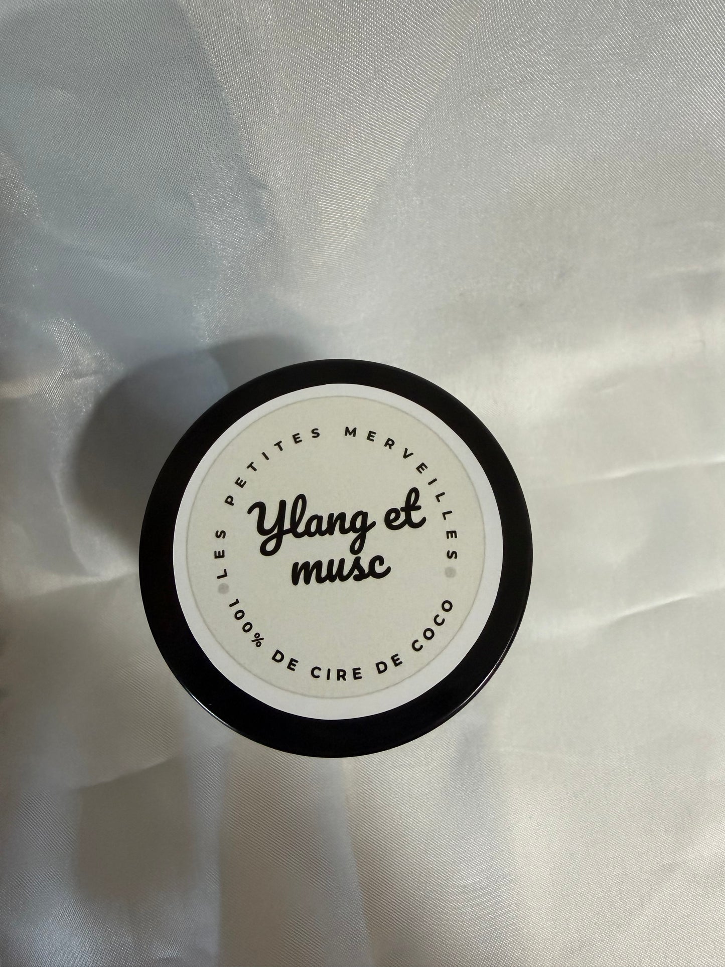 Bougie ylang et musc