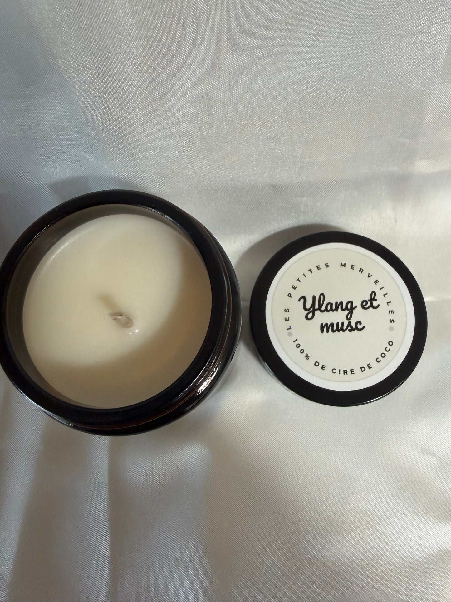 Bougie ylang et musc