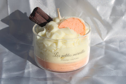 Bougie orange épicé