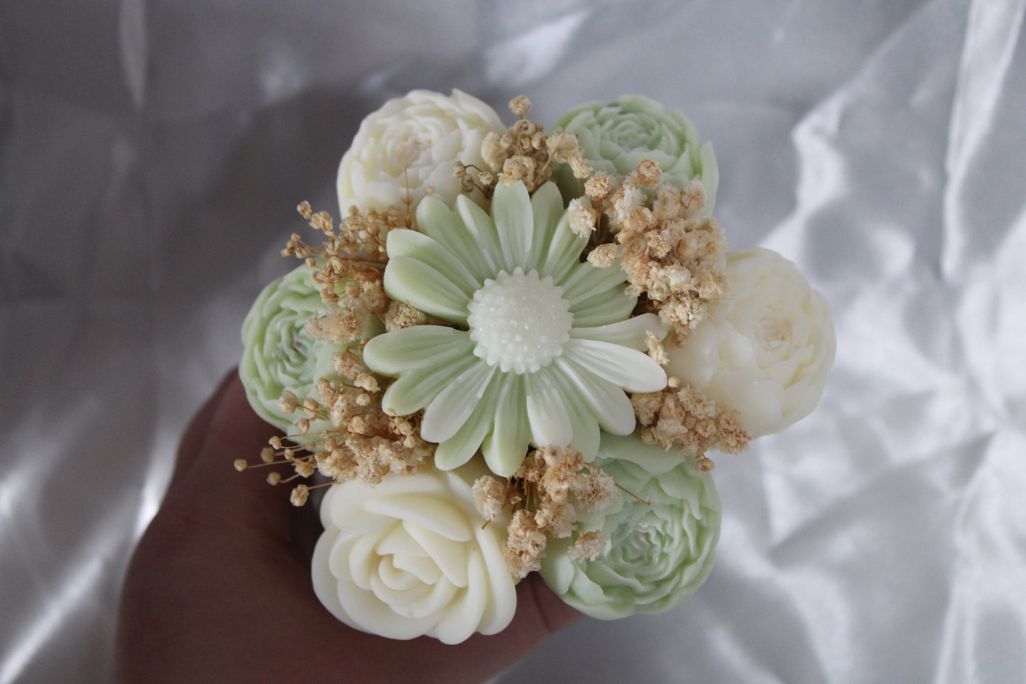 Bouquet parfumé Monoi pêche