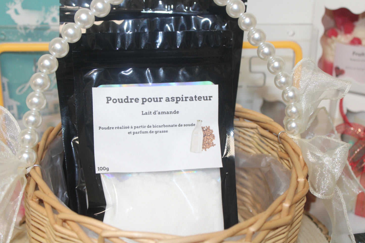 Produit pour aspirateur Lait d’amande