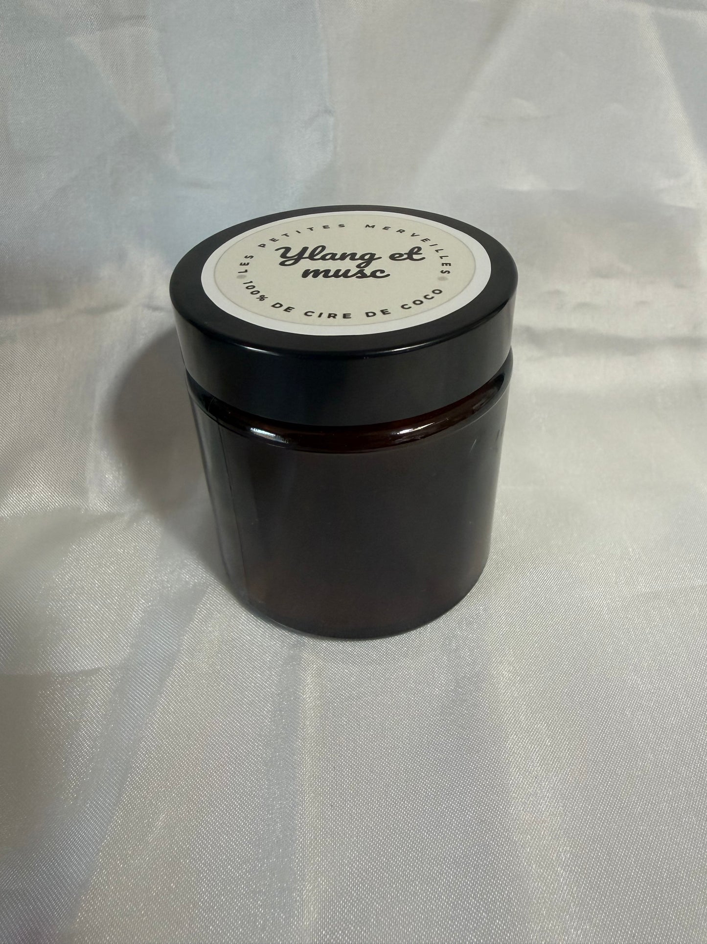 Bougie ylang et musc