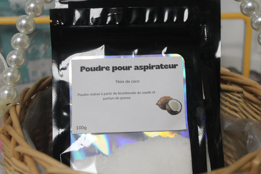 Poudre pour aspirateur Noix de coco