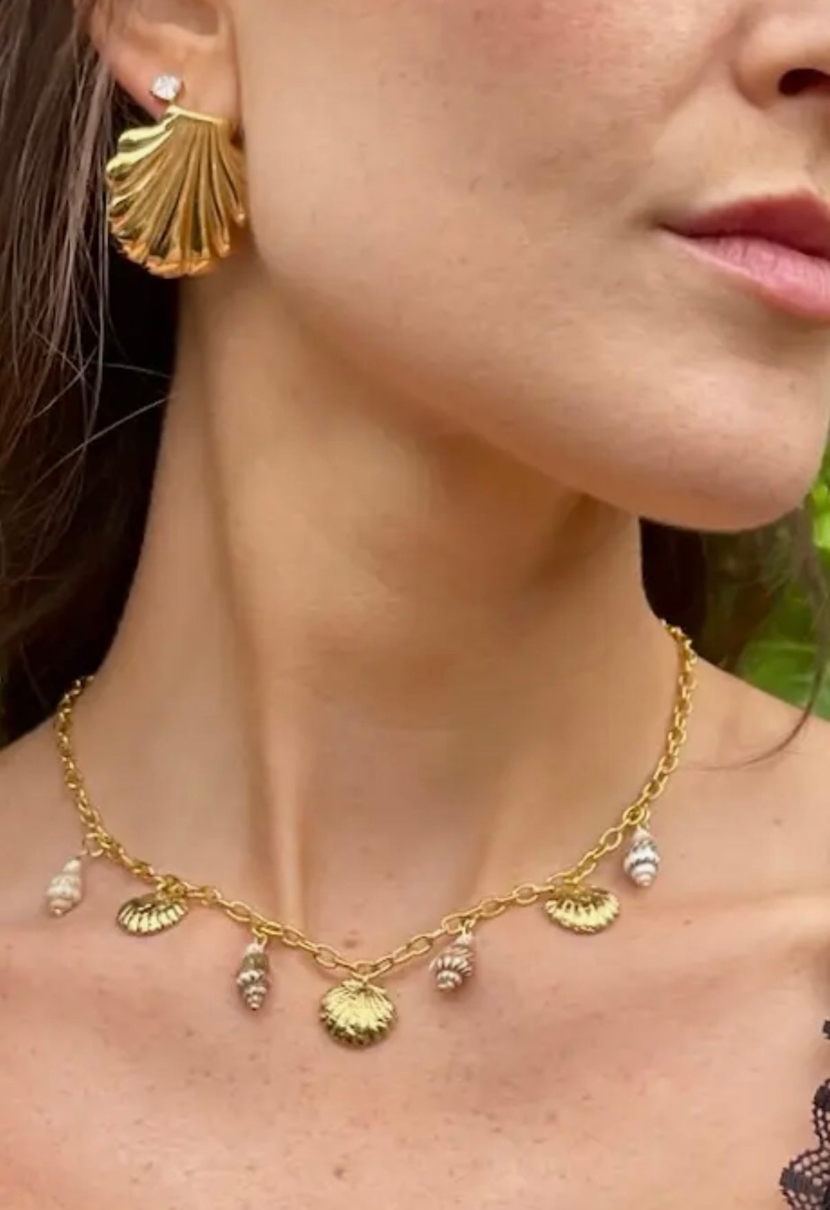 Collier coquillages