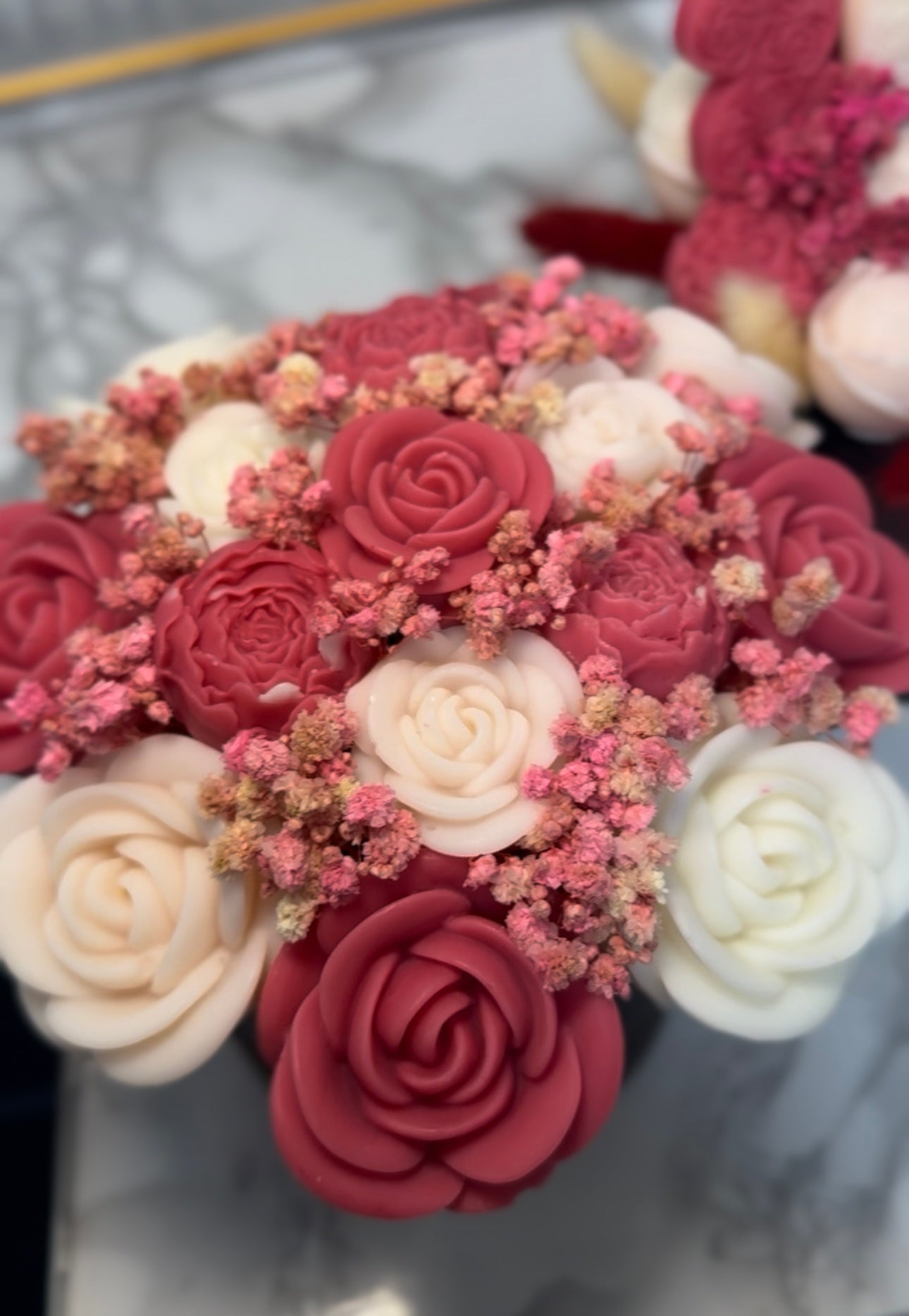 Bouquet de fondant parfumé