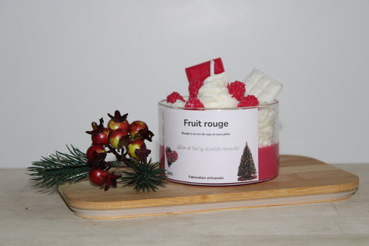 Bougie Fruit rouge